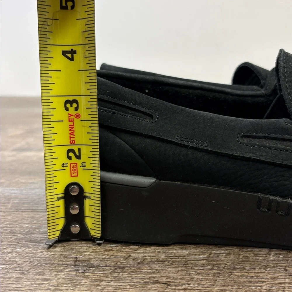 👞 Sperry Men’s Gold Cup Plushwave Boat Shoes | Black Leather | Size 9